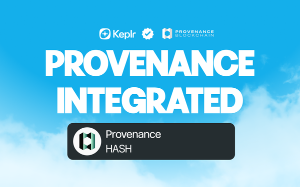 How to Stake HASH on Provenance with Keplr Wallet