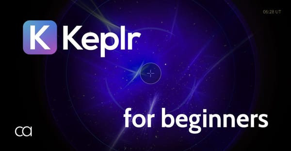 Get started with Keplr Browser Extension