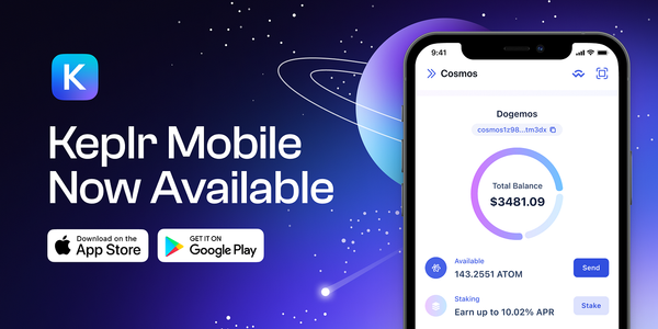 Keplr Mobile is now LIVE!